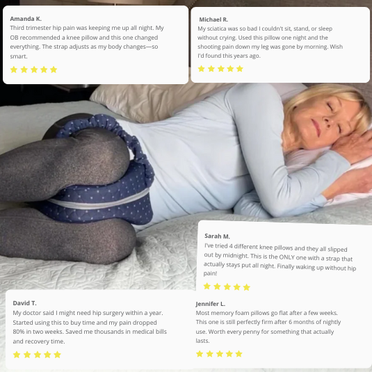 SpineAxis™ OrthoStrap Pillow